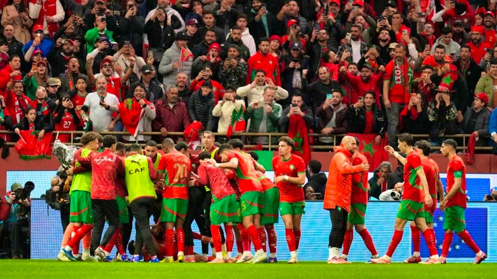 Morocco rejoice: The hosts are through to the quarter-finals of the Africa Cup