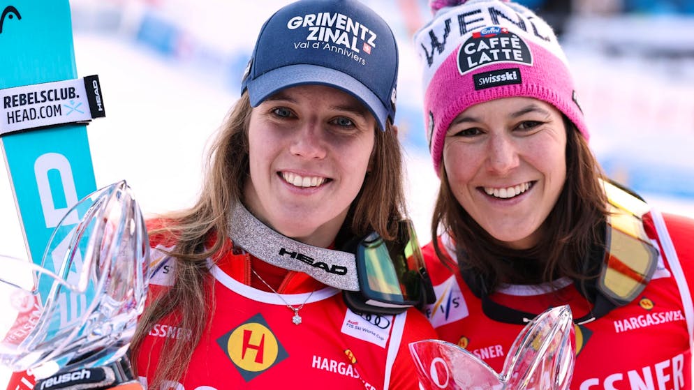 Die Schweizer Hoffnungen bei den Technikerinnen liegen auf Camille Rast und Wendy Holdener.