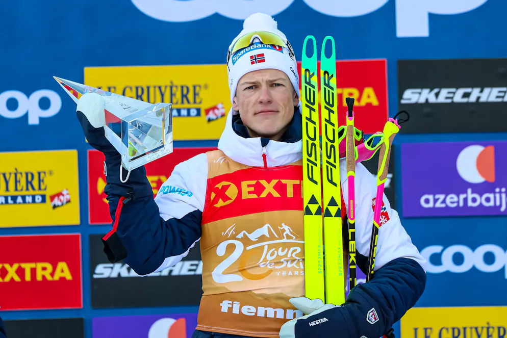 Johannes Klaebo, le grand dominateur du ski de fond mondial.