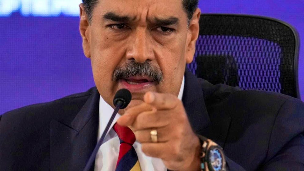 ARCHIVE - Venezuela's President Nicolás Maduro speaks during a press conference. Photo: Ariana Cubillos/AP/dpa