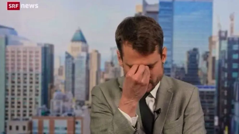 «Kurz vor dem Nervenzusammenbruch». SRF-Korrespondent bricht Live-Schaltung mitten in der Sendung ab