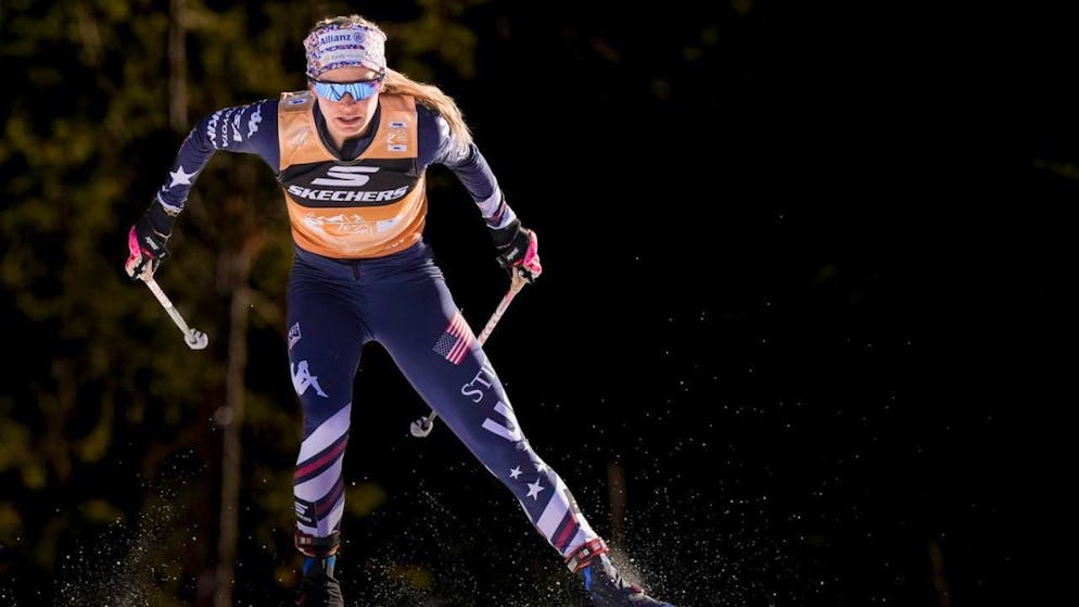 Glitzer, Leidensfähigkeit und ein letzter Tanz auf Schnee - Gallery. Skating, wie hier im Bild, ist zwar ihre Paradedisziplin, doch Jessie Diggins ist gegen Ende ihrer Karriere auch in der klassischen Technik konkurrenzfähig