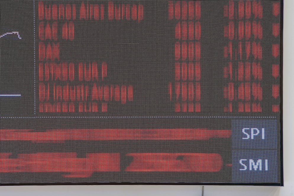 La Bourse suisse a débuté lundi la première séance de 2026 en baisse. (image d'illustration)