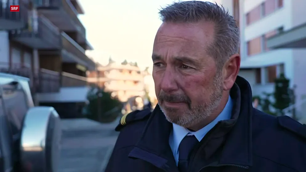 David Vocat ist Chef der Feuerwehr von Crans-Montana