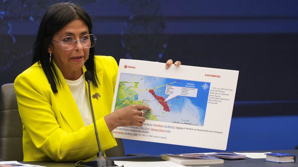 Venezuelas geschäftsführende Präsidentin Delcy Rodríguez. (Archivbild)