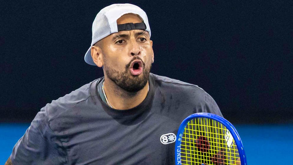 The showman returns. This is how Nick Kyrgios wants to enchant tennis fans in Australia