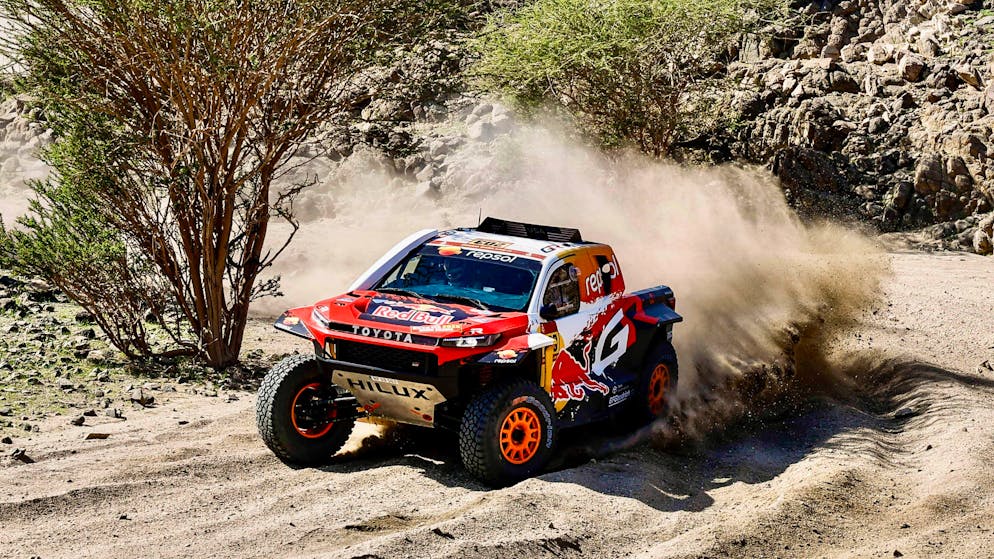 Dakar 2026. Seth Quintero et Daniel Sanders enlèvent la 2e étape
