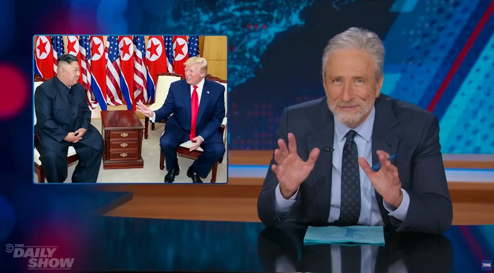 Trump mit Nordkoreas Machthaber Kim Jong-un.