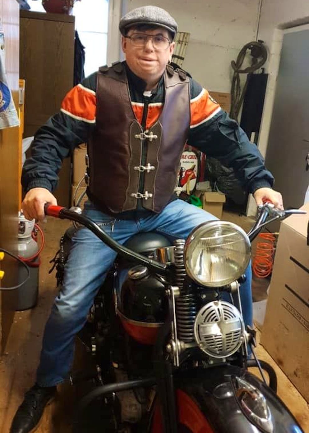 «Jedes Gewinde war Therapie.» Heute fährt Martin Achermann wieder Motorrad.