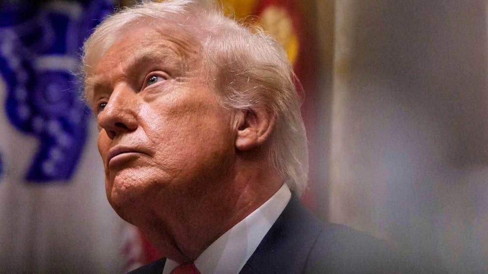 ARCHIVE - US President Donald Trump attends a cabinet meeting at the White House. Photo: Julia Demaree Nikhinson/AP/dpa