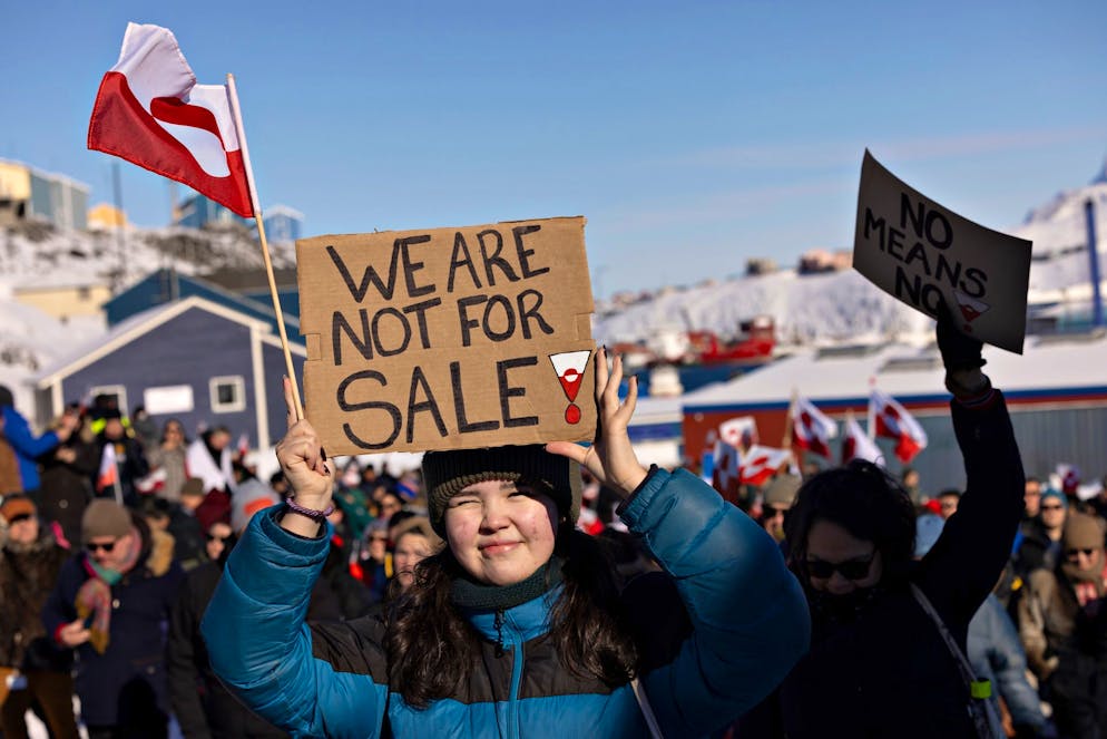 Die Grönländerinnen und Grönländer haben eine klare Meinung zu Trump – und das er Grönland übernehmen möchte. (Archivbild)