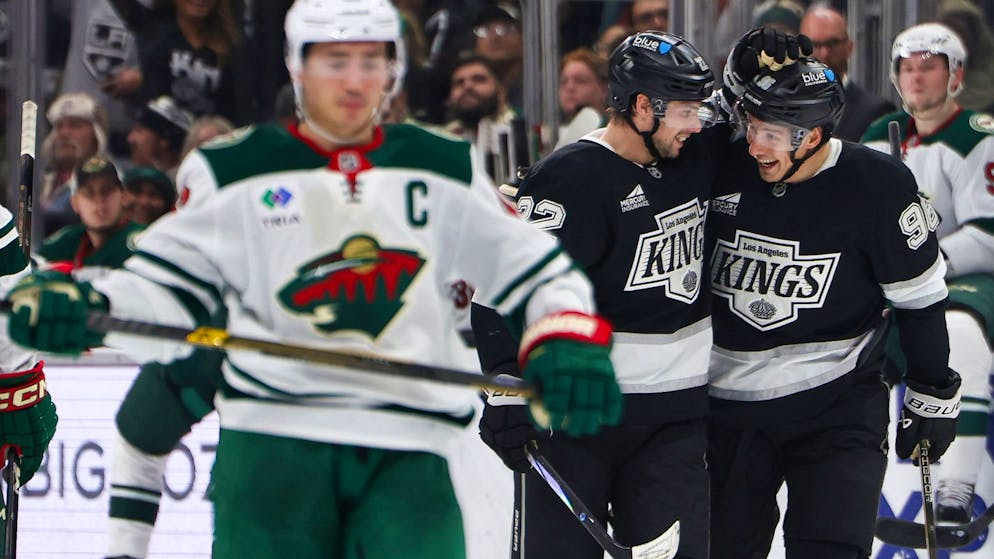 NHL. Kevin Fiala marque et Los Angeles gagne