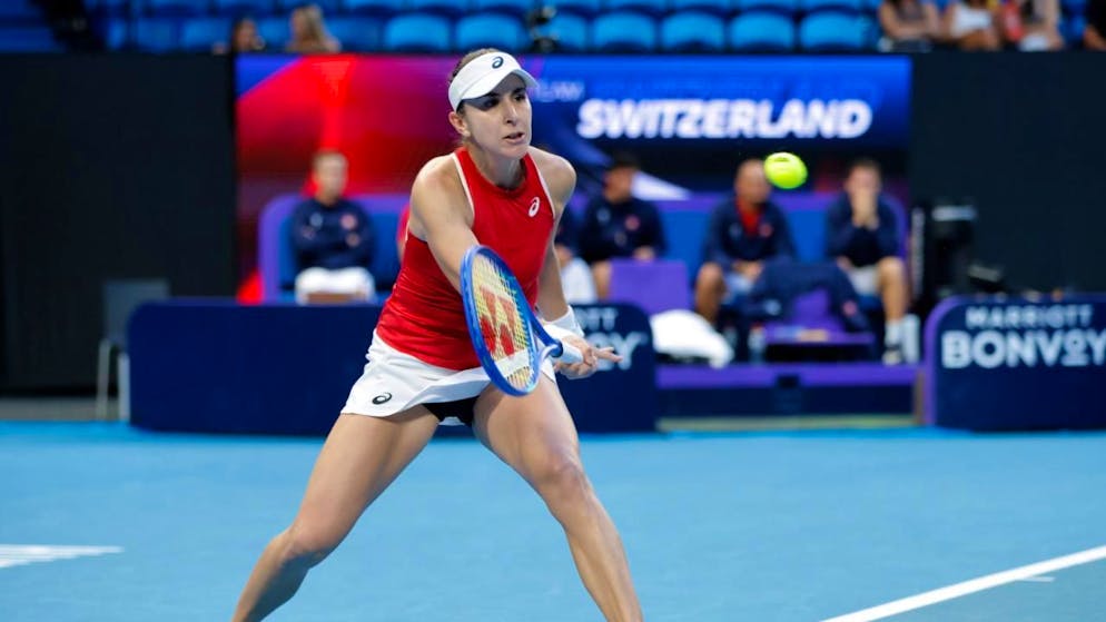 Belinda Bencic misst sich am Mittwoch wohl mit der Argentinierin Solana Sierra.