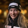 Shaienne Zehnder from Switzerland poses for a portrait at a press event prior the FIS Alpine Ski World Cup season in Soelden, Austria, on Thursday, October 23, 2025. The mens and women's Alpine Skiing World Cup season 2025/26 will be opened this weekend in Soelden, the traditional start of the FIS Ski World Cup. (KEYSTONE/Gian Ehrenzeller)