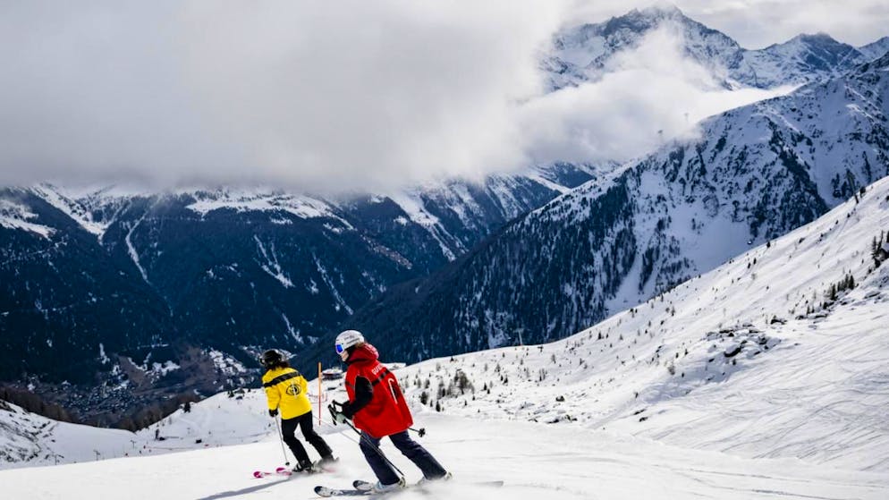 Ein 57-jähriger Skifahrer ist im Val d'Anniviers ums Leben gekommen. (Symbolbild)