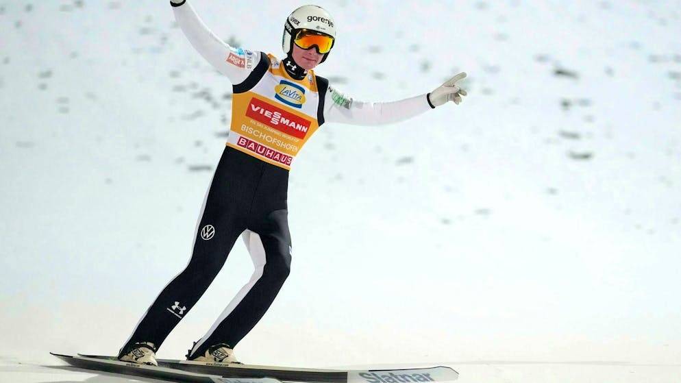 Wins the Four Hills Tournament 2026: Domen Prevc