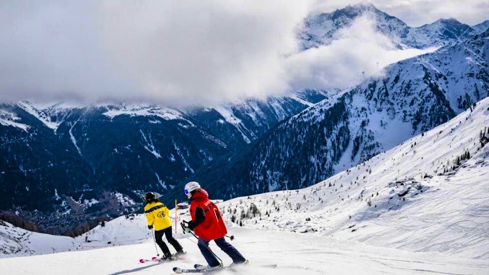 A 57-year-old skier has died in Val d'Anniviers. (symbolic image)
