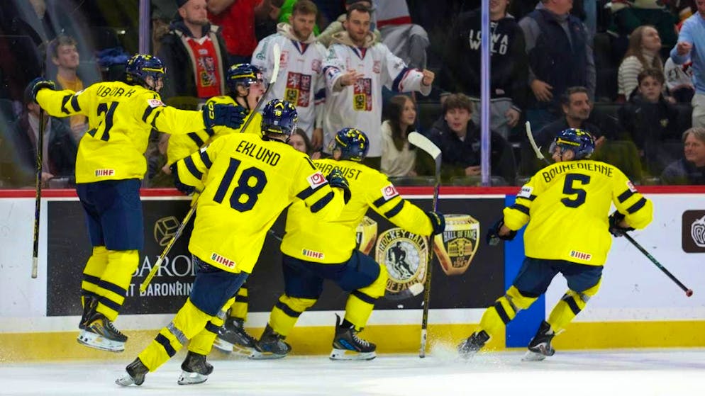 Sweden beats the Czech Republic to become U20 world champions.
