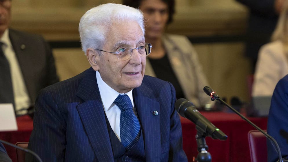 Italiens Präsident Sergio Mattarella. (Archivbild)