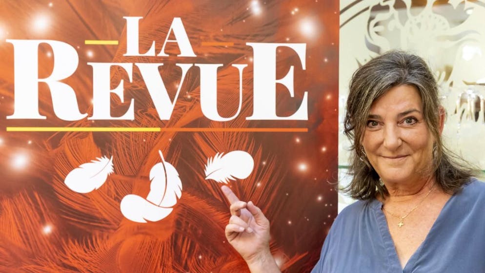Claude-Inga Barbey a participé à la Revue genevoise depuis 2021. Elle y incarnait notamment Manuela, une femme de ménage au franc-parler grinçant et à l'accent chantant (archives).
