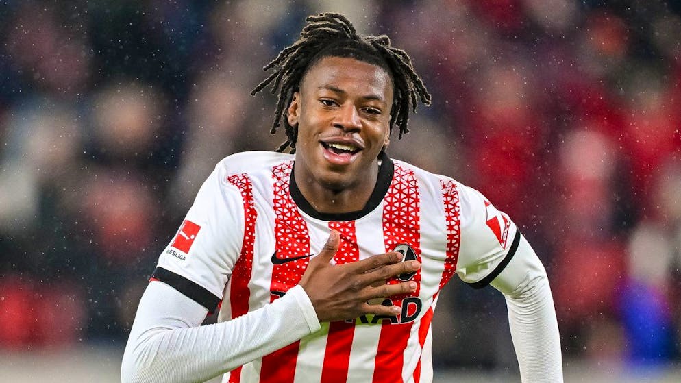 Johan Manzambi ist einer der Shootingstars dieser Bundesliga-Saison.