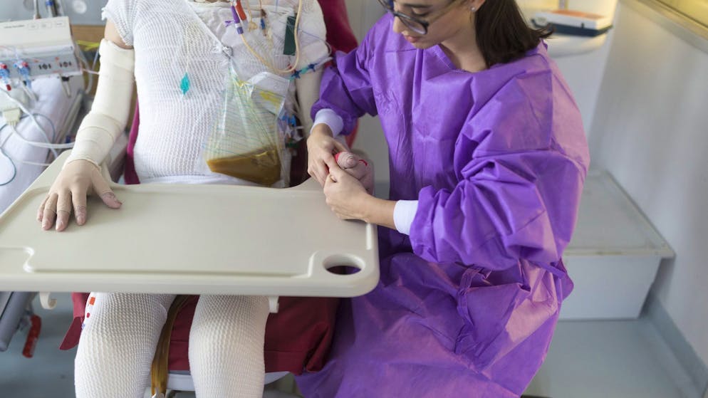 Nach dem Inferno liegen 116 Verletzte Personen in verschiedenen Kliniken. (Archivbild)