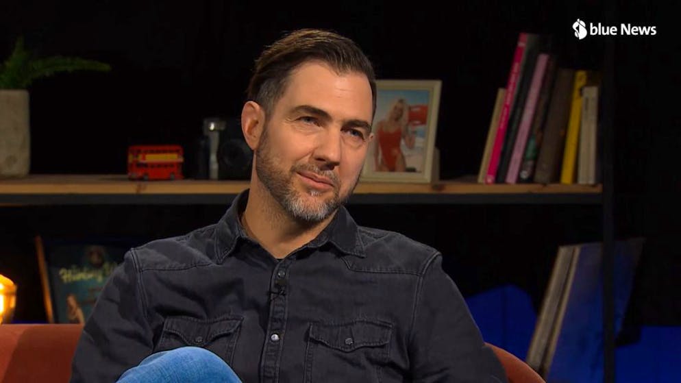 Swiss comedy star. Manu Burkart on the end of Divertimento: 