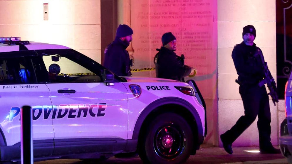 Deux étudiants ont été tués et neuf autres blessés à l'université Brown à Providence par le tireur (archives).