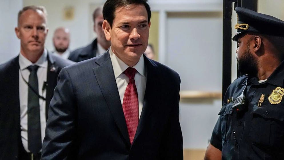 ARCHIV - US-Außenminister Marco Rubio. Foto: Julia Demaree Nikhinson/AP/dpa/Archivbild