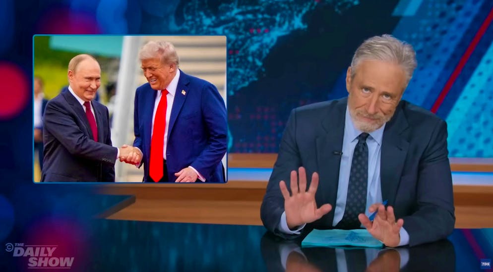 Trump con il presidente russo Vladimir Putin.