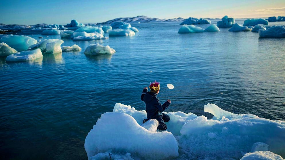 Ice off Greenland's capital Nuuk: Donald Trump has been saying for years that he wants to buy the island. (archive image)