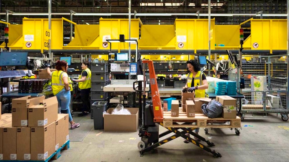 Online retailer Galaxus continues to grow significantly in 2025 (archive image)