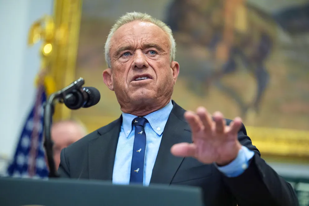 US-Gesundheitsminister Kennedy hat in einem Podcast über seine Drogensucht gesprochen.