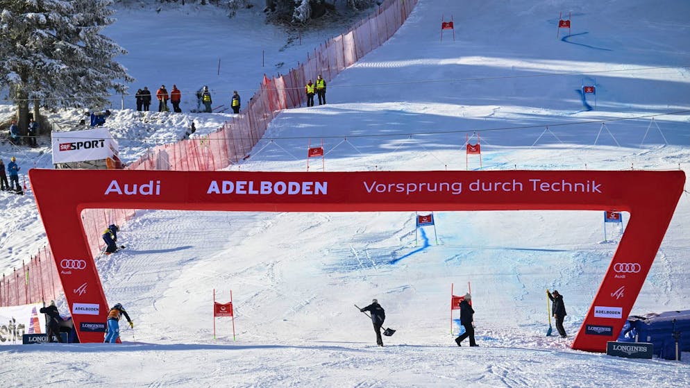 Adelboden races. Heavy snowfall at the weekend and new FIS regulations cause nervousness