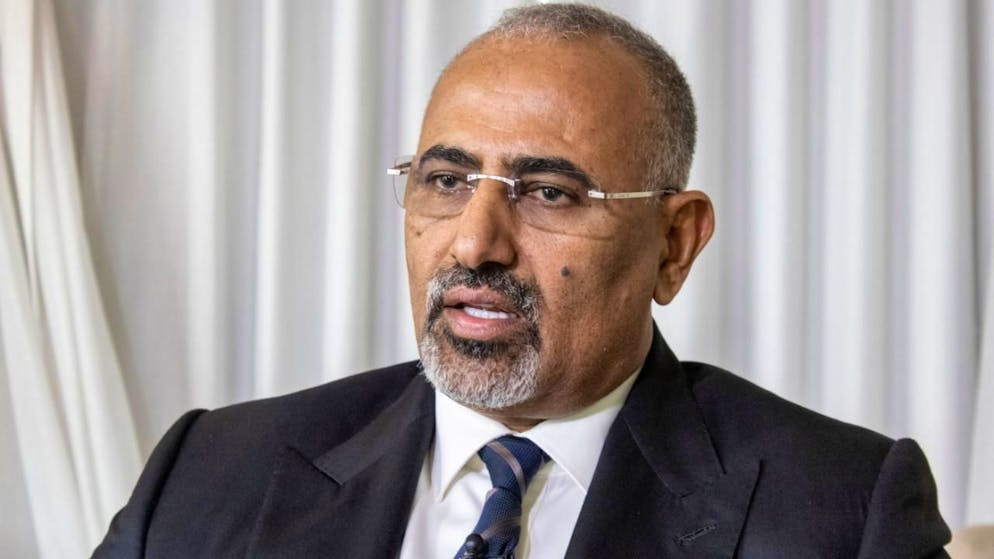 Le chef des séparatistes du Conseil de transition du Sud, Aidarous al-Zoubaidi, a été accusé par ses rivaux de "haute trahison" (archives).