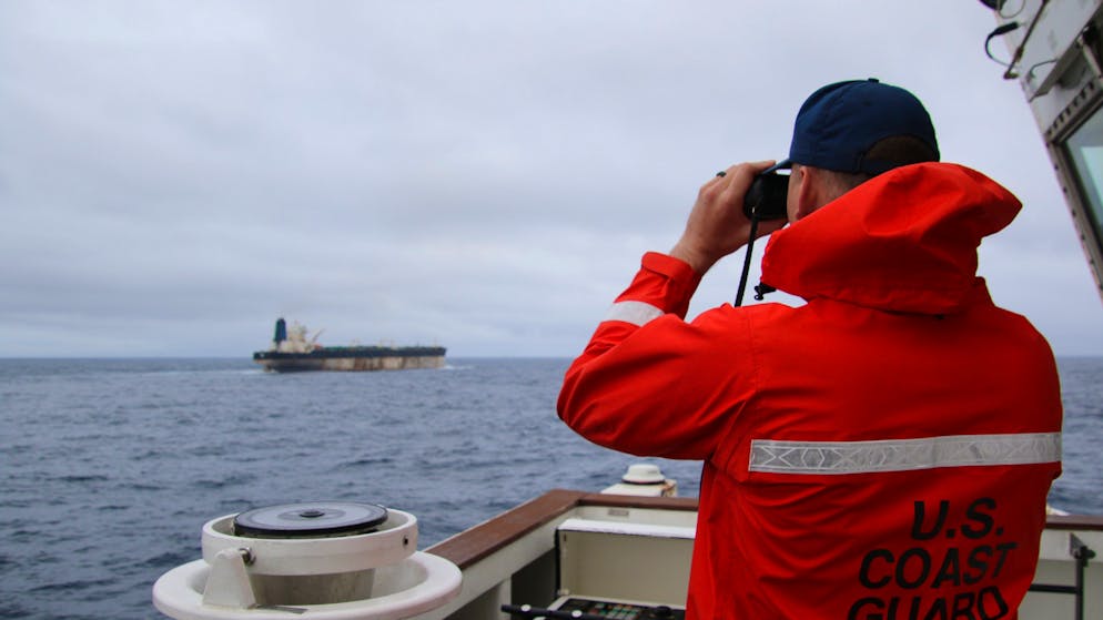 Video zeigt Einsatz. USA beschlagnahmen Öltanker unter russischer Flagge