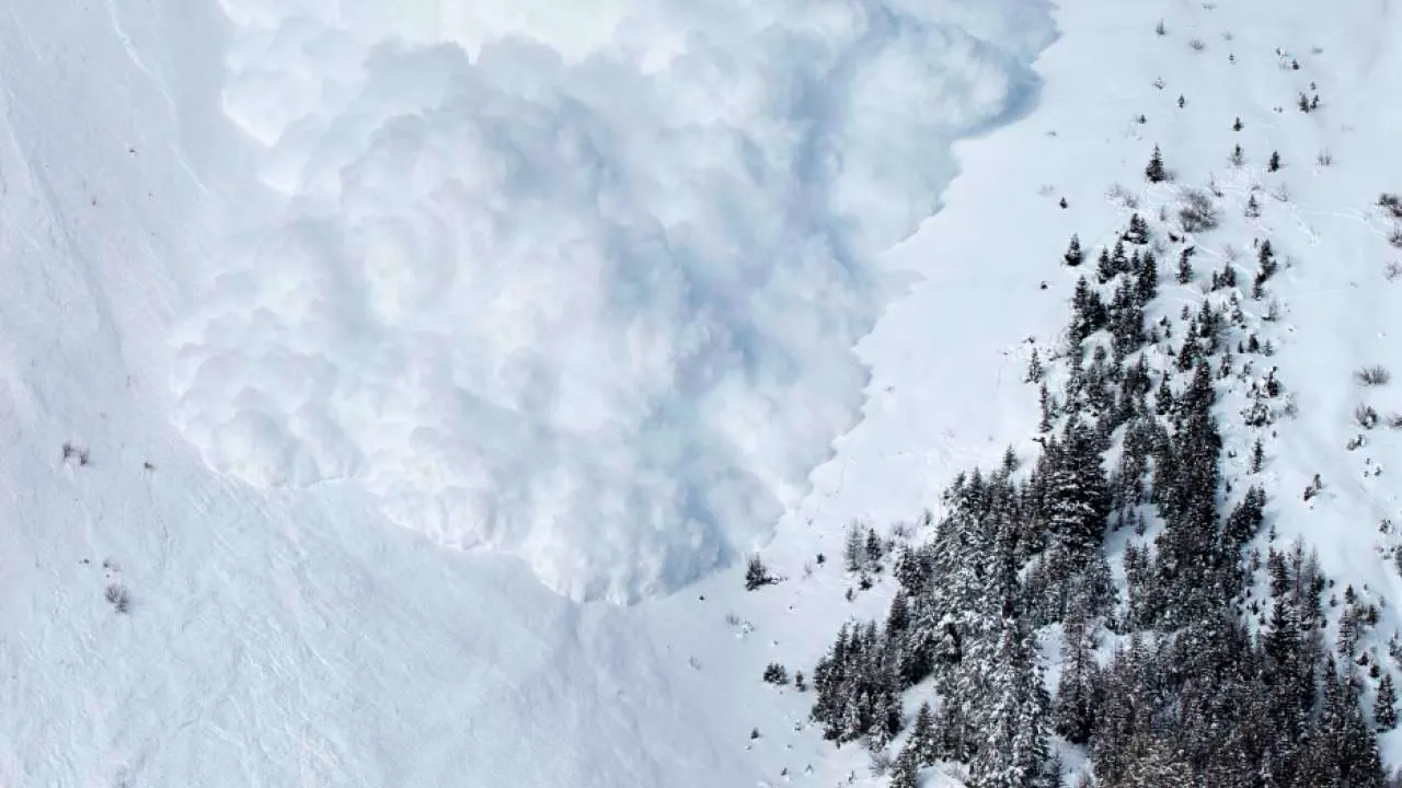 Avalanche/landslide. Avalanches lose their buffering effect at high speed