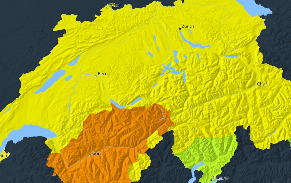 In grossen Teilen des Landes gilt Glätte-Gefahr. 