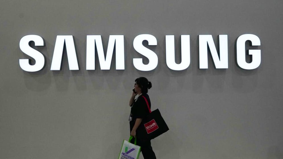 Samsung prognostiziert in seinem Geschäftsbericht eine Verdreifachung des Betriebsgewinns. (Archivbild)