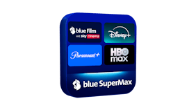 Supermax, HBO max, disney+, paramount+, blue film mit sky cinema