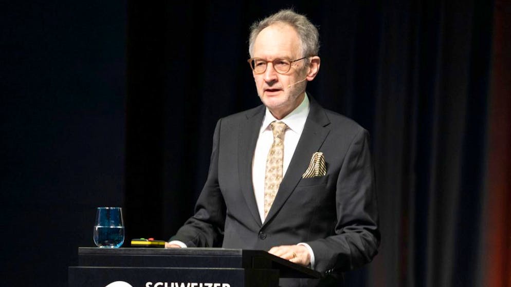 Il presidente dell'Associazione degli editori svizzerotedeschi Schweizer Medien Andrea Masüger