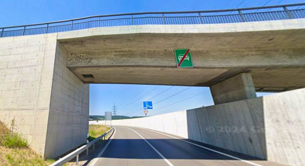 Objekt des Streits: Wer ist zuständig für die Habsburgbrücke bei Windisch AG?