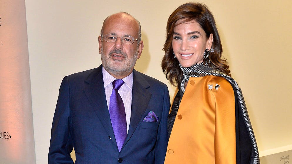 Tracey Amon com l'ex marito defunto.