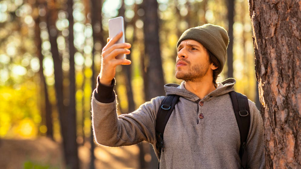 Anyone traveling in Germany close to the Swiss border runs the risk of incurring costs in the Swiss mobile network. (symbolic image)