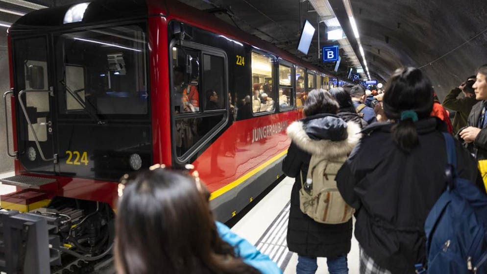 L'an dernier, les installations de Jungfraubahn ont accueilli 3'909'700 visiteurs, 3,2% de plus qu'en 2024 (archives).