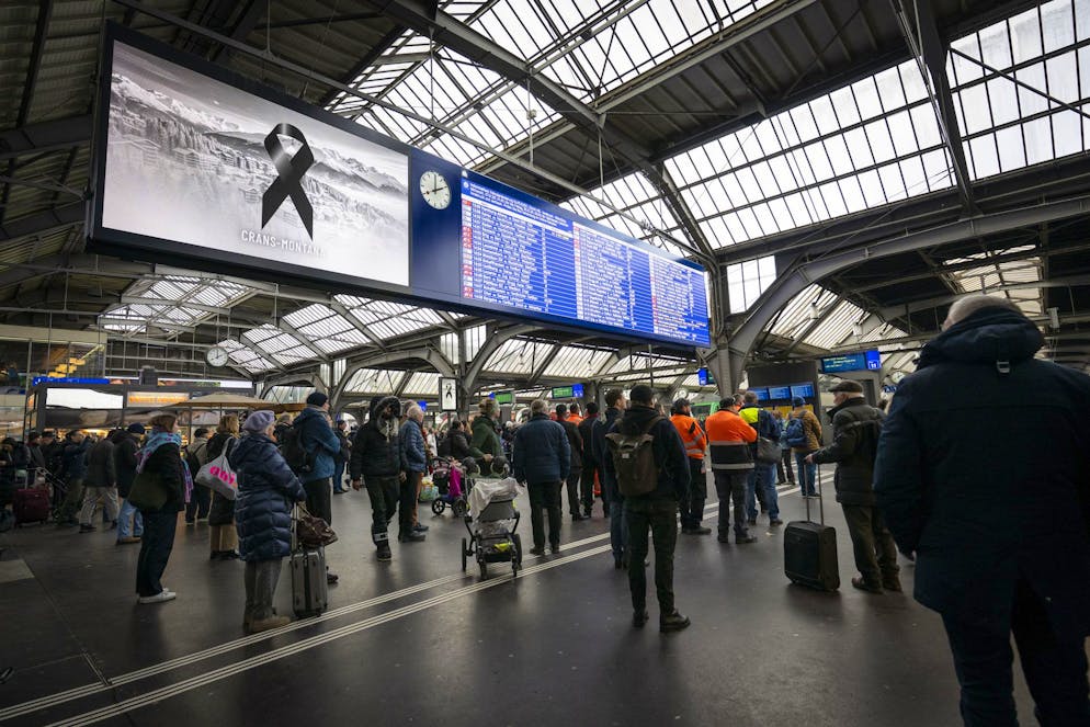 Nationaler Trauertag in Gedenken an die Opfer von Crans-Montana: Die Bilder