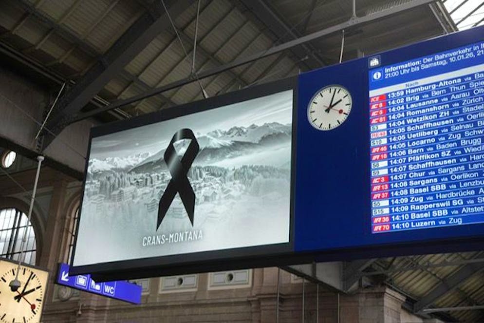 Nationaler Trauertag in Gedenken an die Opfer von Crans-Montana: Die Bilder