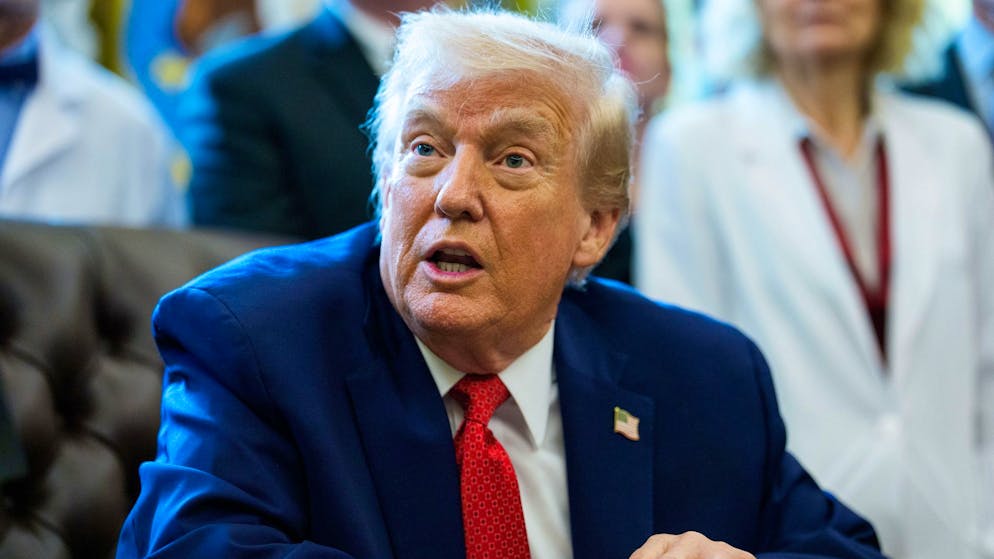 US-Präsident Donald Trump im Oval Office. (Archivbild)