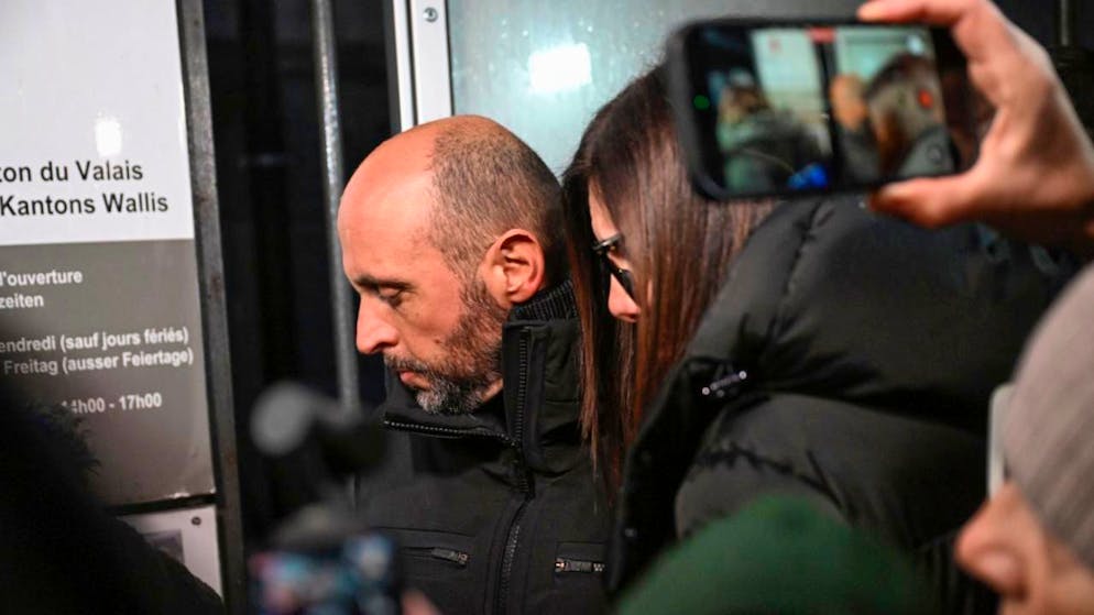 I coniugi Moretti prima dell'interrogatorio