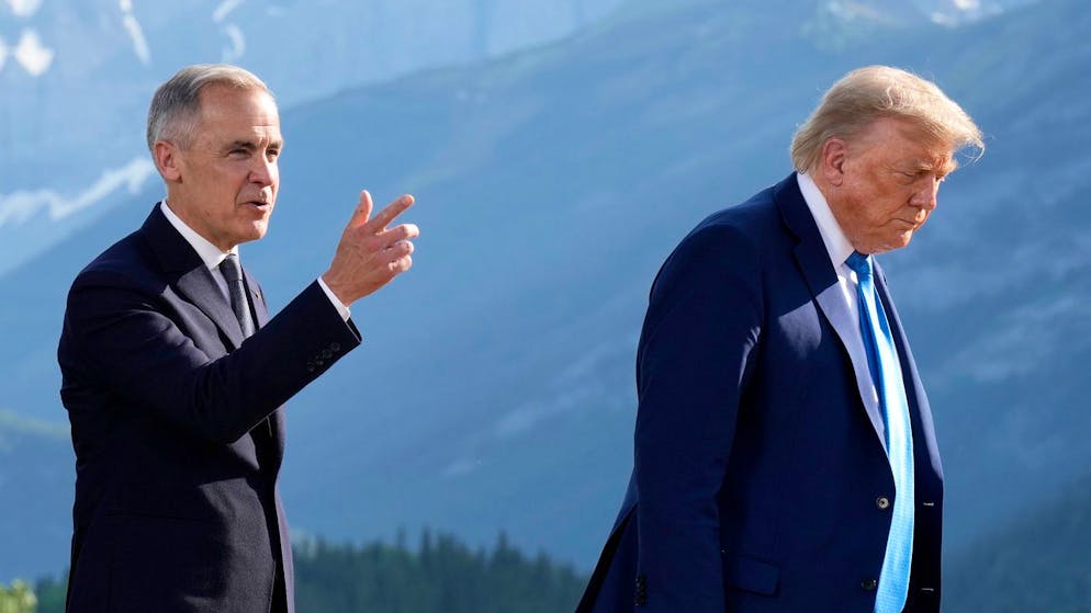 Carney wird abgefeiert. Trump dominiert Davos – doch zum Star avanciert gerade sein grosser Gegner